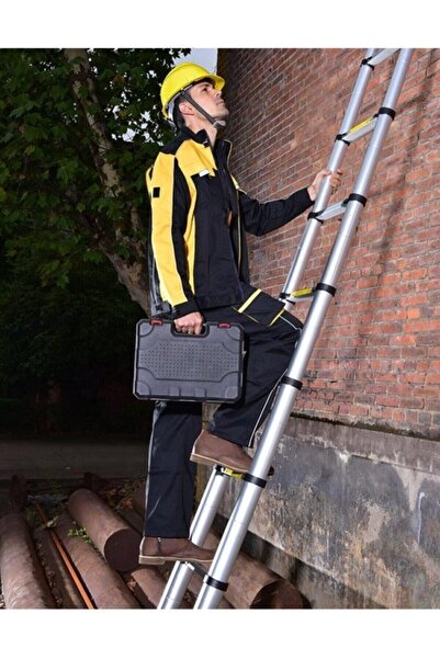 Packtech Alüminyum Teleskopik Merdiven | 14 Basamak - 4.1 Metre
