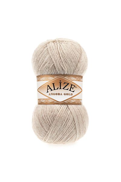 Alize Angora Gold Melange Beige Hand Knitting Yarn