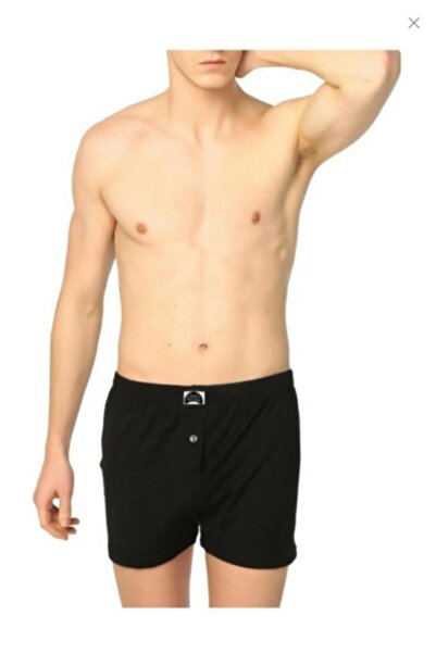 GÜMÜŞ Πετσέτες Ανδρικές Μπόξερ 6 τεμαχίων Μαύρες