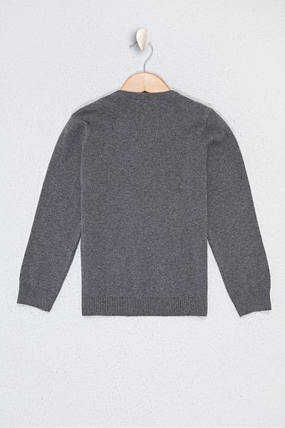 U.S. Polo Assn. Gray Boy's Sweater