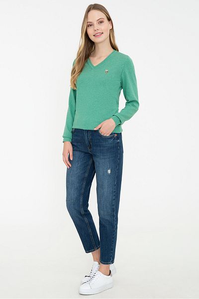 U.S. Polo Assn. Blue Women's Trousers