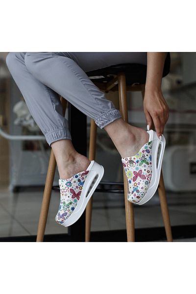 Dr. Mitra Butterfly Patterned Airmax Sabo Slippers