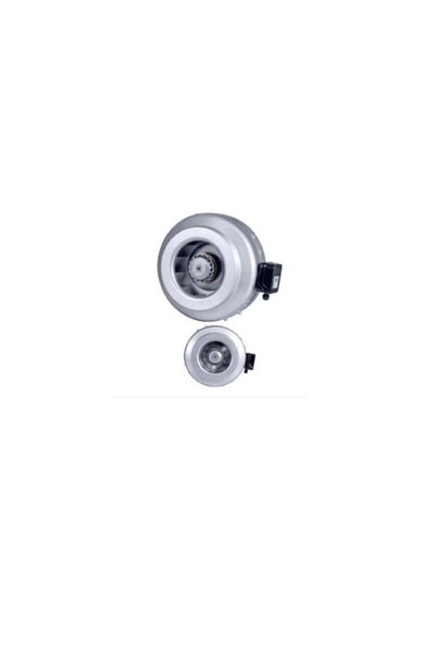 KAYITES Yerli Üretim Yuvarlak Kanal Tipi Radyal Fan 200mm 1100 M3/h Dba 52 2675 Devir 122w Tasarrufl
