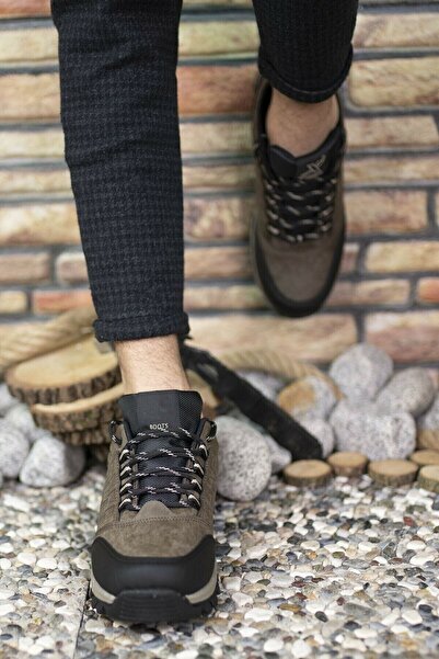 FLY STEP Καφέ X5 Αδιάβροχες, ανθεκτικές στο κρύο, χειμερινές κοντές μπότες πεζοπορίας εξωτερικού χώρου