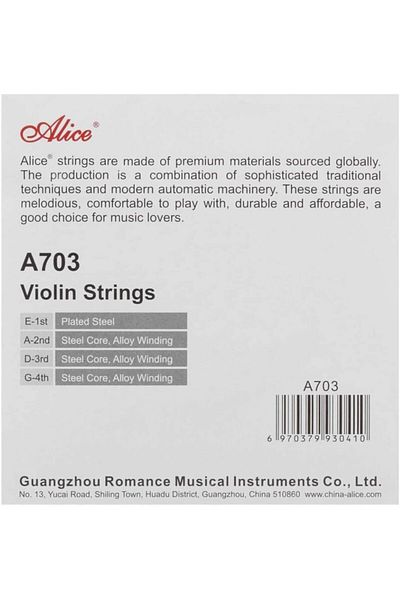 Alice A703 Μοντέλο Βιολί Σύρμα