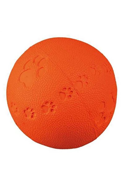 Trixie كرة لعب للكلاب باللون الأحمر من المطاط الطبيعي مقاس 9 سم