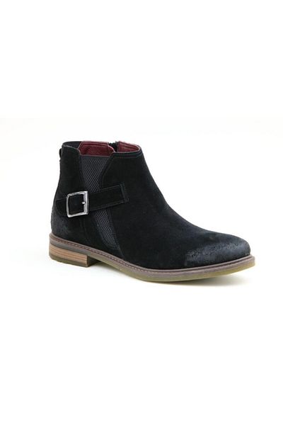 AyakkabıdaMarka 216214 Ant.11μαύρες ανδρικές μπότες Nubuck