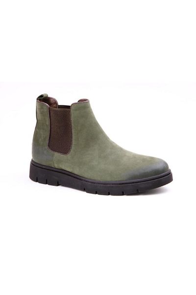 AyakkabıdaMarka Ανδρικές μπότες Anthracite Nubuck 211710