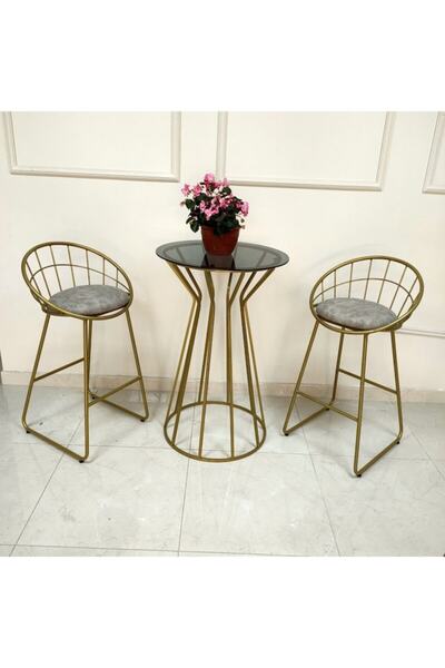Genel Markalar Altanhome Bar Tipi Yüksek Masa Sandalye
