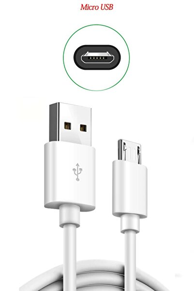 MEZİGARC Xiaomi Huawei Oppo Red Mi Uyumlu Micro Usb Hızlı Şarj Aleti Kablosu ...