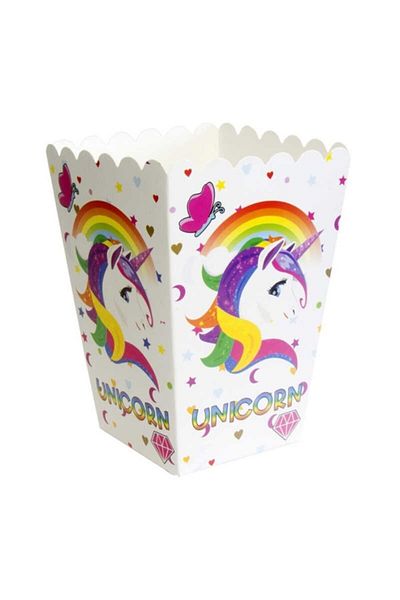 papercraft Unicorn Popcorn Box