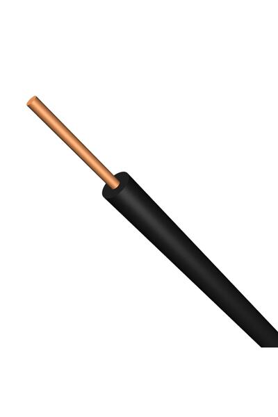 Genel Markalar 2,5 mm Nya Kablo  Siyah  Tam Bakır 10 mt