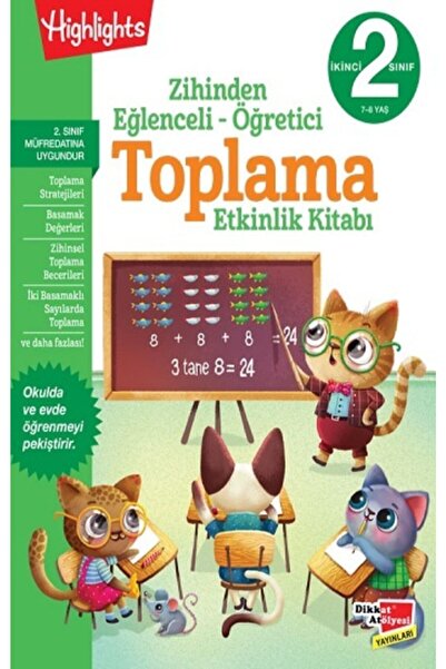 Dikkat Atölyesi Yayınları 2. Sınıf Zihinden Eğlenceli - Öğretici Toplama