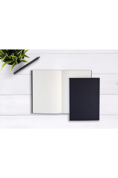 Fark Tanıtım Caiet neînchis Kraft din 2 bucăți cusut manual