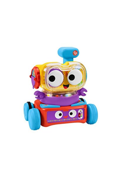 Barbie Fisher Price 4'ü 1 Arada Eğlenceli Robot (türkçe-ingilizce) Hck 43