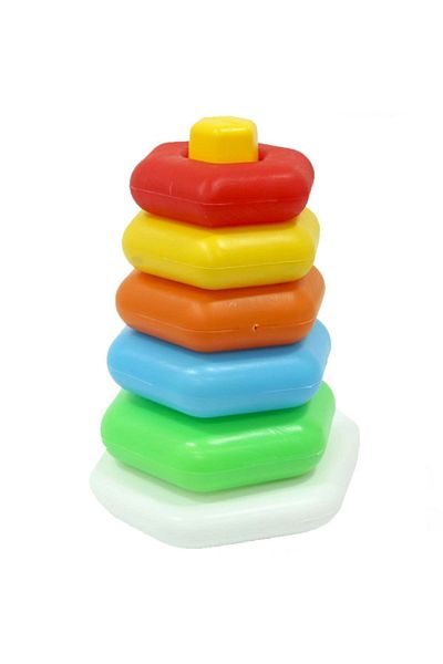 Sunman Kiki Netting Colored Hexagonal Rings