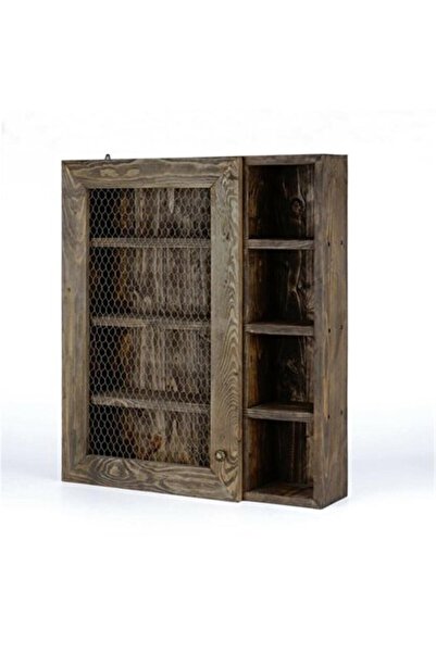 ERSA WOOD Masif Ahşap Tel Dolap Terek