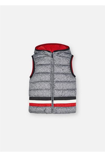 MAYORAL Belted Fur Vest