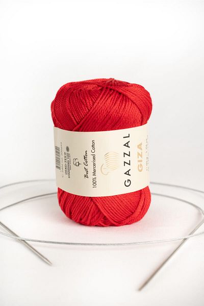 Gazzal Giza Amigurumi Mercerized Cotton Hand Knitting Yarn