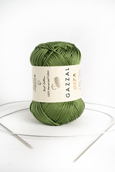 Gazzal Giza Amigurumi Merserize Pamuk El Örgü Ipligi 50 Gr (2462)