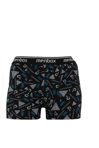 MENBOX Ανδρικά μποξεράκια με πολύχρωμα μικτά σχέδια