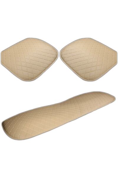 zifona Δερμάτινο μαξιλάρι καθίσματος αυτοκινήτου Volkswagen T-roc, σετ 3 τεμα...