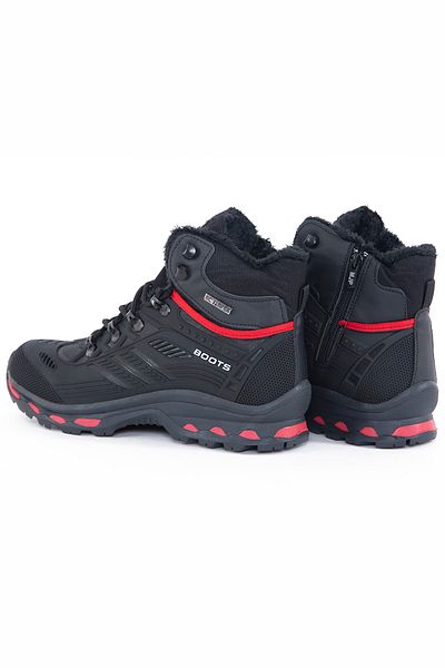 Tomsking Men's Red Outdoor Trekking Boots 1822