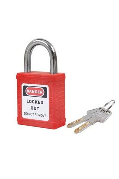 KKDAVM 25 MM STEEL SAFETY HANGING LOCK