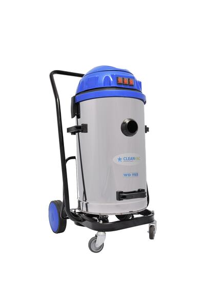 CLEANVAC Wd753 Sanayi Tip Üç Motorlu Islak Kuru Süpürge