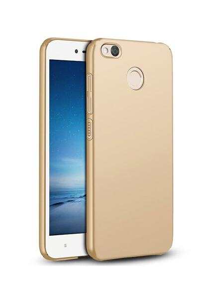 Molly Xiaomi Redmi 4X Compatible Gold Matte Silicone Case