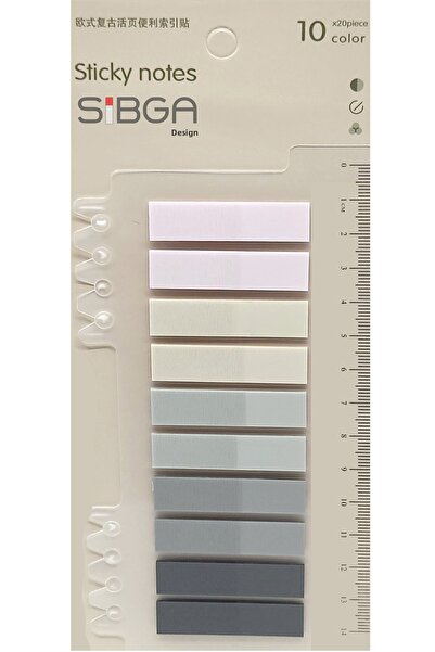 sibga tasarım 3 Pieces of Transparent Colored Post-It Notes. Bookmark Bookmark Post-It Sticker Note Paper 600 Sheets