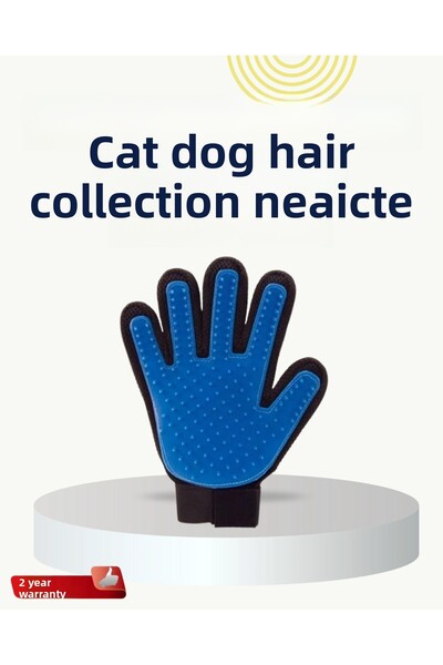 Belle Fusion Bfs Soft Silicone Cat and Dog Hair Collection Glove – Anti-Shedding with Massage Effect