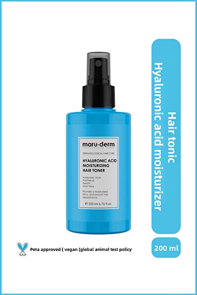 Maru.Derm Hyaluronic Acid Moisturizing Hair Care Tonic 200 ml |   All Hair Types |   Vegan