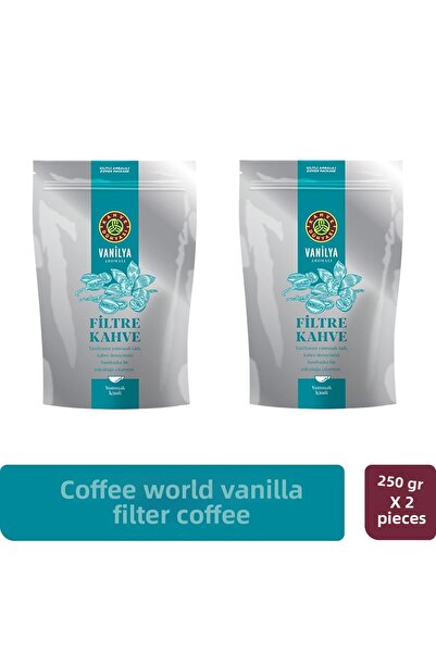 Kahve Dünyası Vanilya Filter Coffee 250 Gr X 2 Pieces