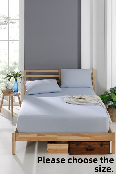 Valezium Akfil Fabric Elastic Fitted Pillowed Sheet Set