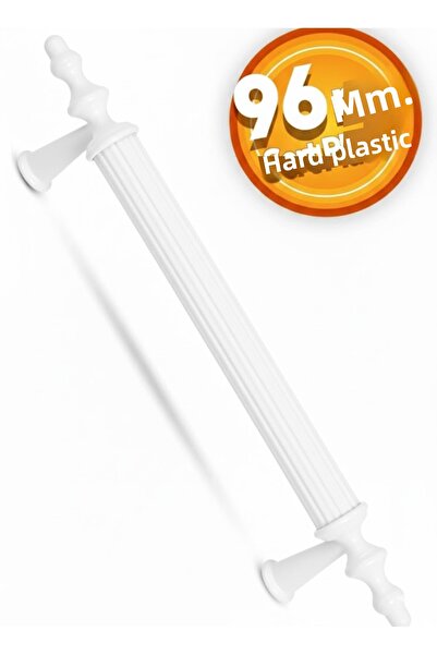 MH MiniHediye (Hard Plastic) Polavit 96 mm Black Furniture Kitchen Drawer Cabinet Cabinet Handle Handle Handle (5 Pcs)