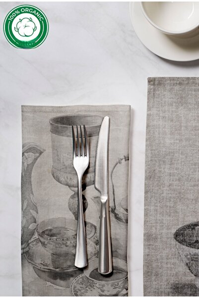 MOSHEYA HOME مفرش طاولة مصنوع من قماش بنما 100% قطن، مقاس 40×60 سم، مفرش طاول...