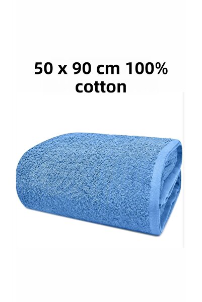 mihriban 2 Pieces Cotton Beige Hand Face - Hotel Towel - Barber - Sports Towel Extra Soft Towel Set 50X90 cm