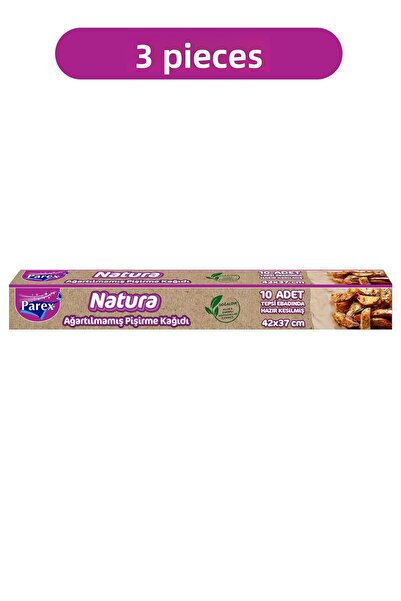 Parex ورق خبز عضوي جاهز جديد غير مبيض من ناتورا × 3 عبوات