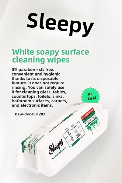 Sleepy Buy 16 Pay 14 Easy Clean Surface Cleaning Towels 50 Pcs and Rosie