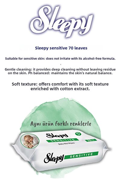 Sleepy Sensitive 70's Baby Towel Buy 48 Get 44 and Rosie