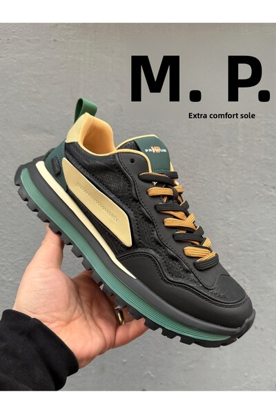 M.P. Extra Soft Memory Sole Men's Winter Sports Shoes, Eva Lightweight Sole, Water Resistant Upper Material