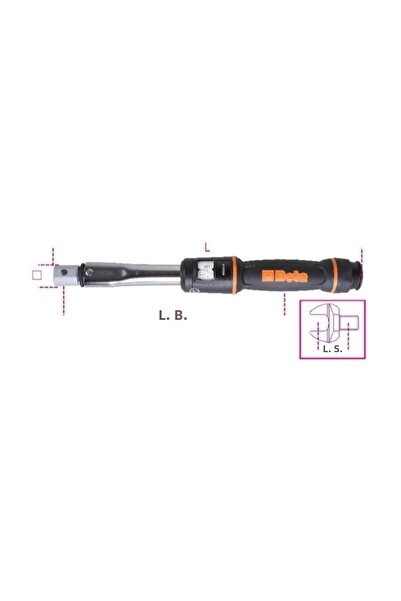 Beta 669N/20X Torque Wrench 14X18Mm 40-200 Nm