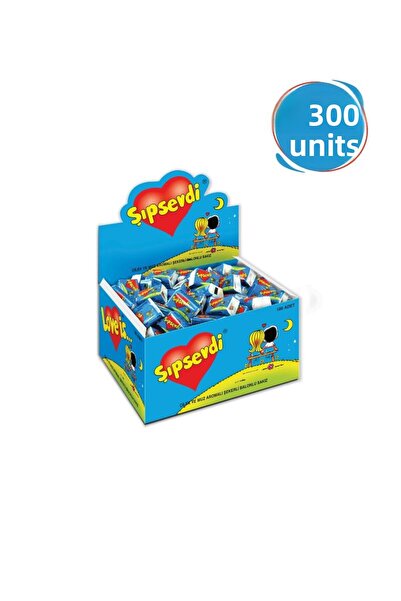 KENT Şıpsevdi Strawberry & Banana Flavored Gum (100 X 4.2g - 3 Pieces)