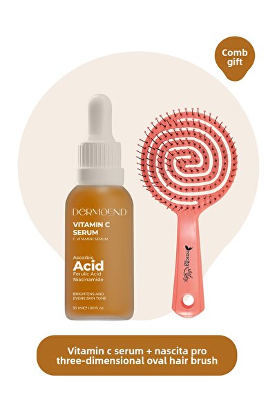 Dermoend Vitamin C Serum and Comb