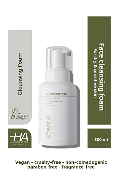 EffectHA Large Size Facial Cleansing Foam Special for Sensitive Skin