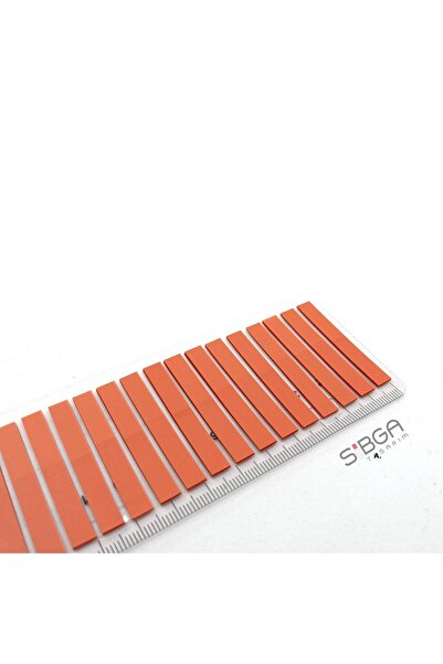 sibga tasarım Orange Color Thin Strip 320 Sheets Transparent Color Postit Post-It Post It. Bookmark Bookmark Postit