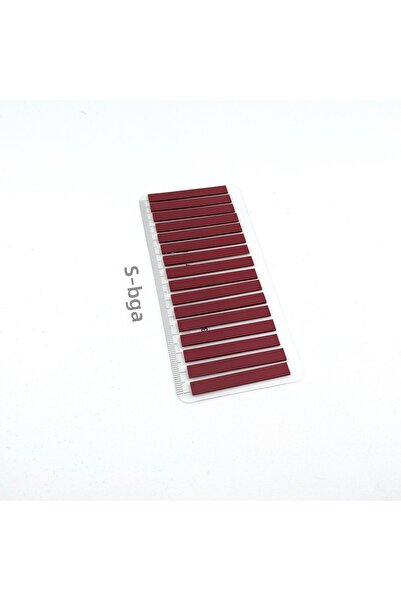 sibga tasarım Burgundy Thin Strip 320 Sheets Transparent Color Postit Post-It Post It. Bookmark Bookmark Postit