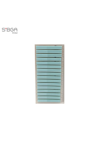 sibga tasarım Blue Color Thin Strip 320 Sheets Transparent Color Postit Post-It Post It. Bookmark Bookmark Postit