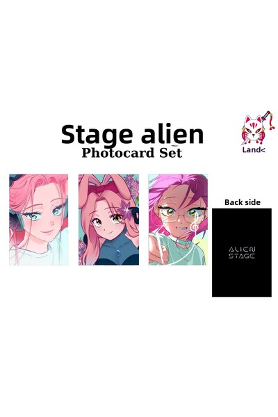 Hara Company Set de carduri foto anime Alien Stage Mizi / Carte de colecție v...